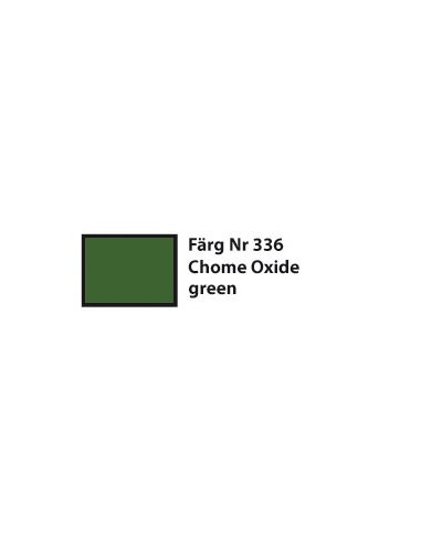 Polycolor 336, Chrome Oxide Green