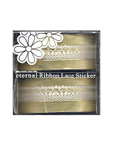 DL- RIBON Sticker, ribon 02