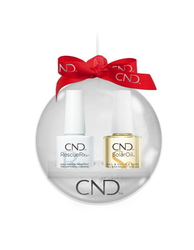 CND- Christmas Ball gift Resquexx + Solaroil 15 ml